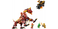 LEGO NINJAGO Le dragon de lave transformable 2023
